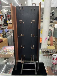VINTAGE DURACELL BATTERIES HANGER RACK STORE DISPLAY 26”x9” - Picture 1 of 5