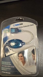 5m USB 2.0 A Male to A Female Active Extension Cable - Picture 1 of 3