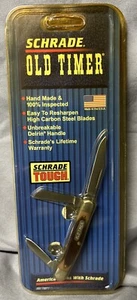 Schrade Old Timer # 108 OTCP Junior New Sealed USA Pocket knife - Unpunched -D7 - Picture 1 of 2