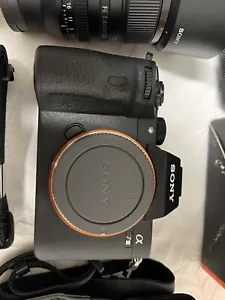 sony a 7 iii + GM Camera lens in Perfect Condition Only Used Couple Time - Picture 1 of 7