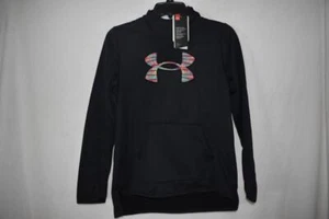 Under Armour Fleece Big Logo Hoodie Sweatshirt 1357409 001 Large NWT - Picture 1 of 4