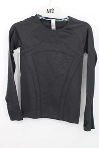 Ivivva by Lululemon Girls Swiftly Fly Tech Seamless Long Sleeve Shirt Size 12 - Picture 1 of 7