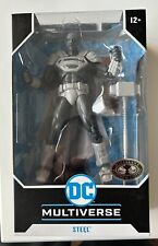 DC Multiverse Mcfarlane Platinum Edition Steel Chase.  Reign Of The Supermen