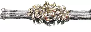 SELTENES JOHN HARDY ARMBAND STERLINGSILBER 18 KT GOLD AYU FRANGIPANI - Bild 1 von 8