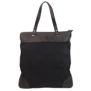 BURBERRY Tote Bag logo Canvas - Picture 1 of 19