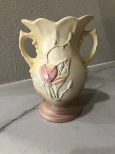 Hull Pottery 6 3/4” Pitcher Magnolia - Picture 1 of 4