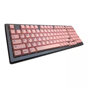 Cosmos Blue on Pink ABS Cherry MX Keycap Set For Mechanical Keyboards - Picture 1 of 9