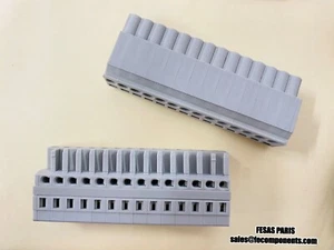 Wurth 691369700014B Pluggable Terminal Block 14Ways 5mm Series369B (2Pcs) - Picture 1 of 2