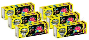 6 x Brain Blasterz Sour Hard Candy Balls with Sour Powder Centre Novelty Sweets - Picture 1 of 4