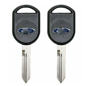 2PCS for Transponder Ignition Ford MERCURY MAZDA LINCOLN Key shell Uncut Key - Picture 1 of 3