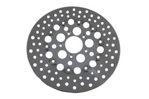 Polished stainless 11-1/2" Front Floating Brake Disc replaces OEM No: 44156-00 - Picture 1 of 3