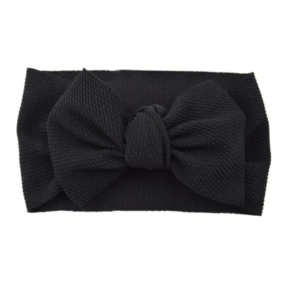 Kids Girl Boy Baby Headband Bow Flower Hair Band Accessories Toddler Head Wraps - Image 1 of 4