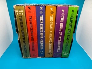 Winston S Churchill La Segunda Guerra Mundial Juego Completo Softback 6 Libros - Imagen 1 de 19