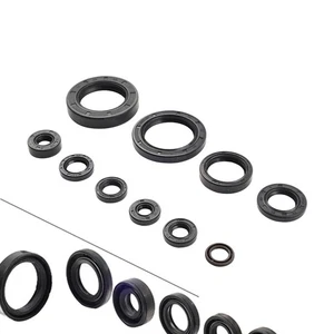 Complete Engine Oil Seal Kit Set 10pcs For Honda CRF250R CRF250X 04-17 - Picture 1 of 10