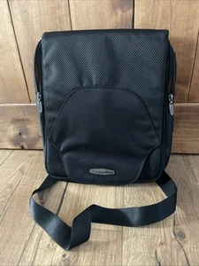 Baggallini NWOT Black Flip Top Carry On Crossbody Purse Messenger Bag - Picture 1 of 8