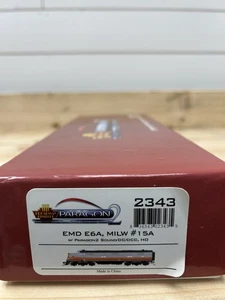 Broadway Limited 2343 HO Milwaukee Road EMD E6A Paragon2 #15A Sound DC DCC - Picture 1 of 4