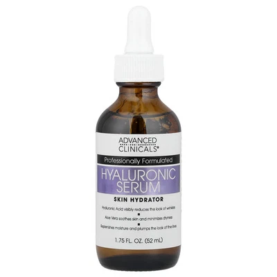 Advanced Clinicals, Hyaluronic Serum, Instant Skin Hydrator, 1.75 fl oz (52 ml) - Image 1 of 3