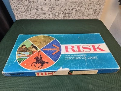 VTG 1959 Risk! Parker Brothers Continental Board Game 100% Complete  - Image 1 of 2