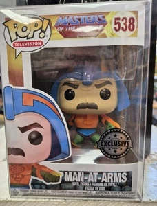 Funko Pop! Vinyl: Masters of the Universe - Man-At-Arms #538 In Pop Protector - Picture 1 of 1