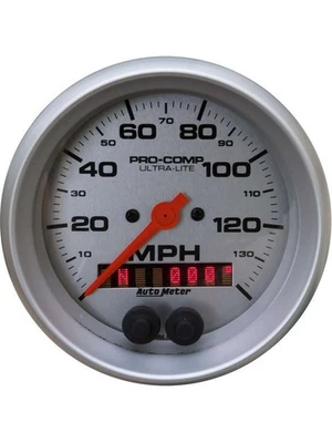 Auto Meter Speedo GPS Enabled Ultra-Lite 0-140 MPH 5 Analog Electrical R (4481) - Image 1 of 4