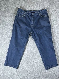Polo Ralph Lauren Varick Slim Straight Jeans Mens 44x28 Blue Denim - Picture 1 of 13