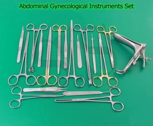 Juego de instrumentos ginecológicos abdominales - Imagen 1 de 3
