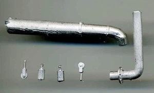 Grandt Line 3104 O - 1/4"  Scale Die Cast Water Spout Set - Picture 1 of 2