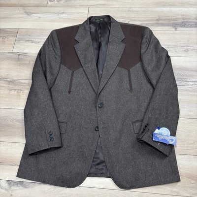 NUEVO Abrigo Deportivo Cripple Creek Para Hombres Boise Brezo Castaño 100% Poliéster Talla 46R Foto 1 de 4