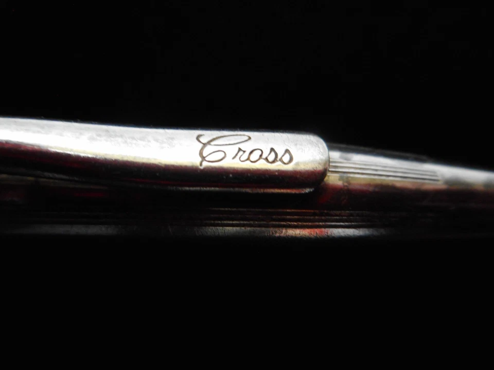 Bolígrafo vintage Cross de plata de ley Foto 1 de 4