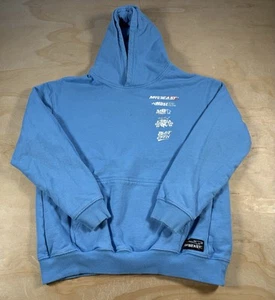 A4918 MR BEAST Sweatshirt Hoodie Pullover Blue Size Boys 14 - Picture 1 of 11