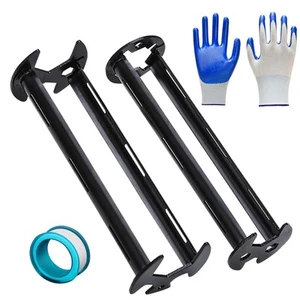 2PCS Basin Wrench Multifunctional Sink Wrench 11 Sizes Faucet Tool Plumbers W - Picture 1 of 7
