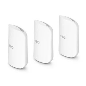 eero - Max 7 Tri-band, 10 Gbps Mesh Wi-Fi 7 System 7,500 sq. ft (3-pack) - White - Picture 1 of 6