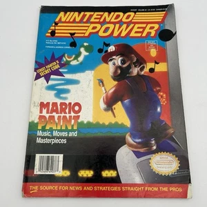 Nintendo Power Magazine Volume 39 August 1992 Mario Paint With Poster - Picture 1 of 13