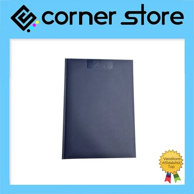 Intempo - Delta Agenda Settimanale Verticale 2026 Economica -17x24cm - Blu