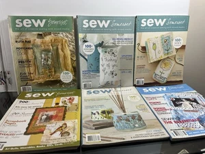 Lot Of 6 Sew Somerset Magazine Issues - Imagen 1 de 9