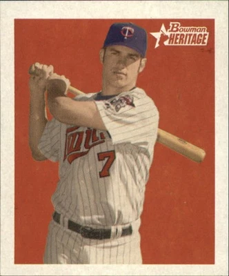 2006 Bowman Heritage Mini #261 Joe Mauer - BB - Image 1 of 2