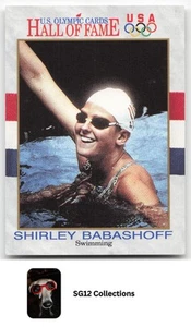 1991 Impel U.S. Olympic Hall of Fame #51 Shirley Babashoff USA - Picture 1 of 2