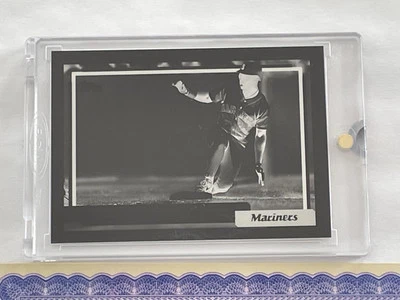 Маска клубная Griffey Jr 1992 Topps Stadium вар. Vault 1/1 пустая задняя часть ОДНА ИЗ ОДНОЙ - Изображение 1 из 4