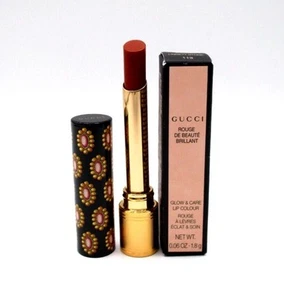 Gucci Glow & Care Lip Colour ~ Louise Orange 307 ~ 0.06 oz / 1.8 g - Picture 1 of 3