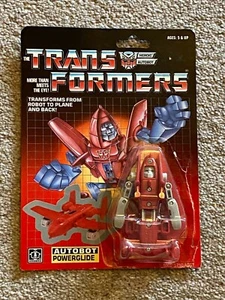 Transformers Hasbro Original 1985 Generation 1 Autobot Powerglide MOSC - Picture 1 of 6