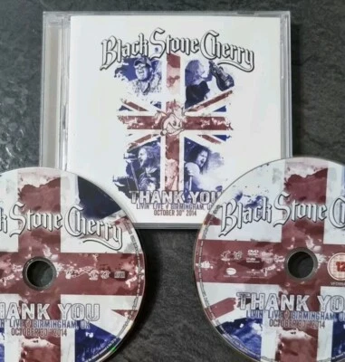 Black Stone Cherry - Thank You: Livin' Live, Birmingham, UK October 30, 2014 CD  Foto 1 de 4
