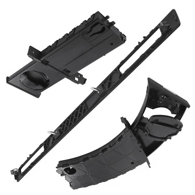 Car Cup Holder Set Trim 3x for BMW E90 E91 E92 E93 325xi 51459173463 51459173469 - Imagem 1 de 4