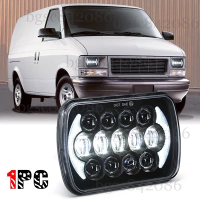 Faro LED DOT Halo Angel Eye para GMC Safari Savana 1500 2500 3500 C1500 7X6" Foto 1 de 4