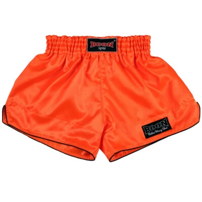 Pantalones Cortos Boon Muay Thai Satén Niños Adultos Talla Pantalones Retro Colores Equipo Deportivo Foto 1 de 4