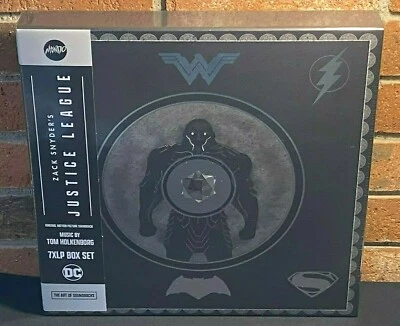 ZACK SNYDERS'S JUSTICE LEAGUE - Soundtrack, Ltd180G 7LP BLACK VINYL BOX SET New! - Image 1 of 4