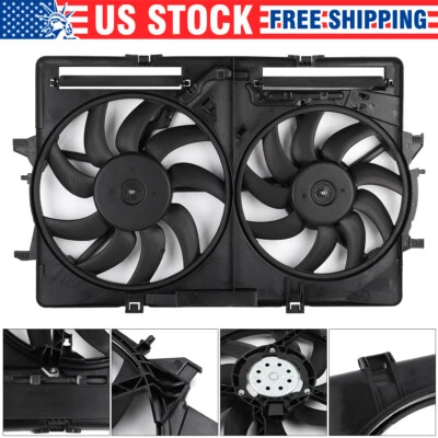 Conjunto de ventilador de refrigeración del radiador 620-839 para Audi A4 A5 Quattro Q5 S4 2009-2015 Foto 1 de 4