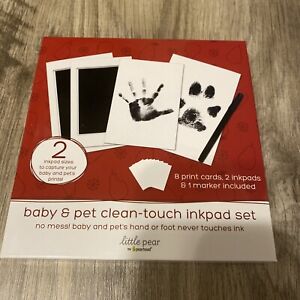 Baby & Pet Clean-touch Inkpad Set - Little Pear by Pearhead