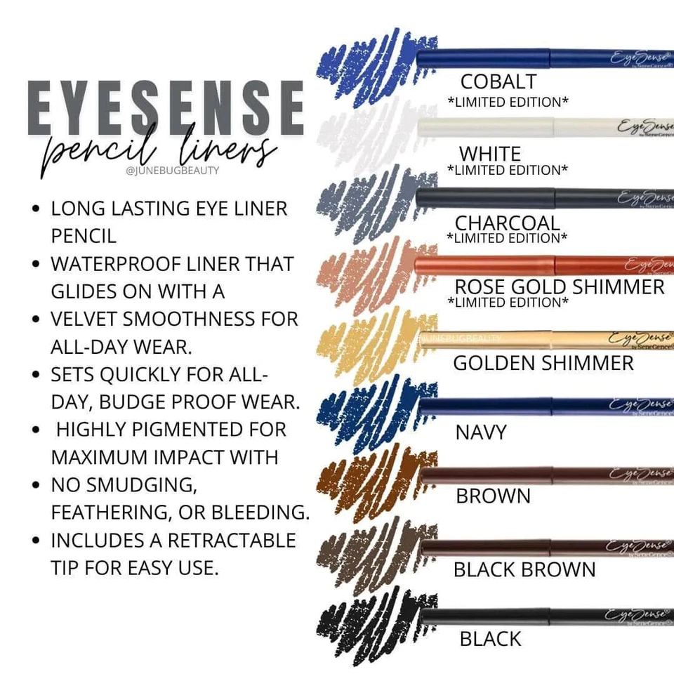 ✨ EyeSense PENCIL EYELINER SeneGence  Authentic NEW/SEALED *FREE SHIPPING - Image 1 of 3