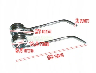 PERFEKTGARTEN Feder Ersatzfeder für Ferrex GLS36K (GLS 36 K) Vertikutierer Lüfterwalze