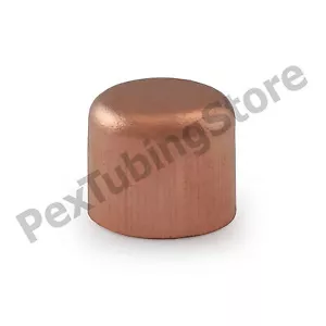 (25) 1/4" Copper Caps - Picture 1 of 1